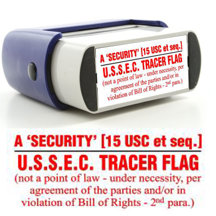 Rubber Stamp USSEC Tracer Image